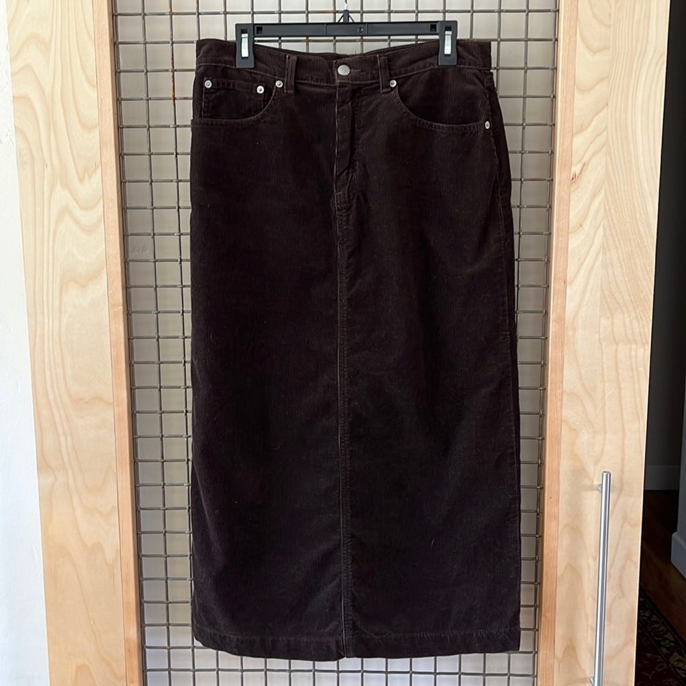 Polo Jeans Co Ralph Lauren Corduroy Skirt, Size 12